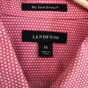 Lands End No Iron Shirt